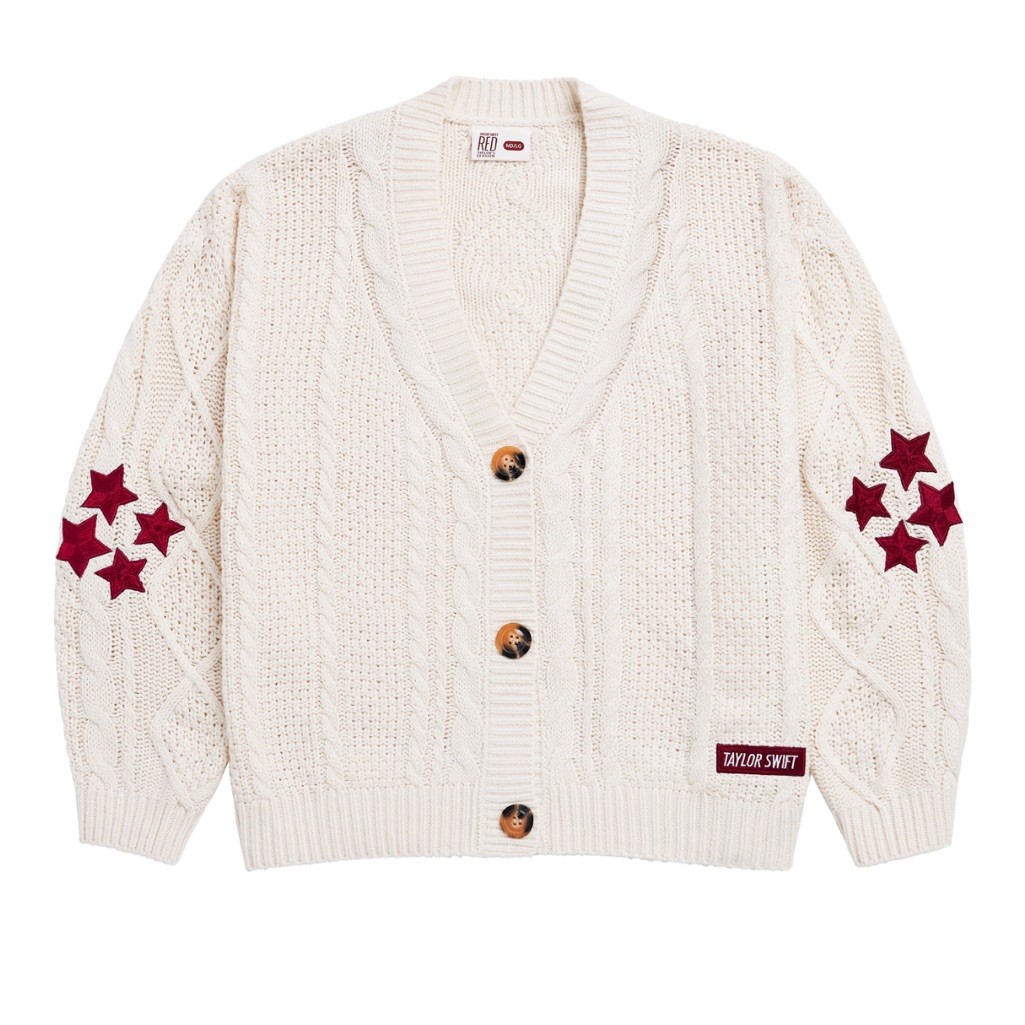 Taylor Swift Red Album Taylorâs Version Tv Cardigan Size M/L